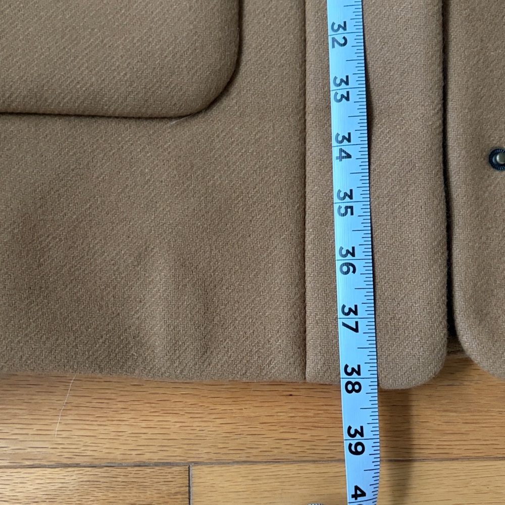 Madewell Wool Cashmere… Blend Camel coat size - Picture 14 of 15